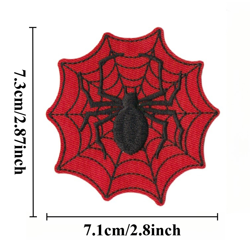 การ์ตูนเด็กสีดําสีแดงแมงมุมสุท - Embroidery On Black Shirt บทวิจารณ์และราคา