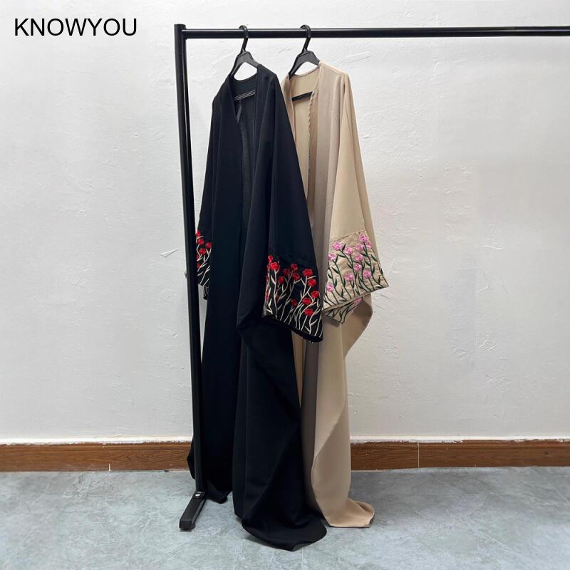ชุดเดรสเปิดปักลายเจลลาบะห์สำหร - Embroidery Kaftan บทวิจารณ์และราคา