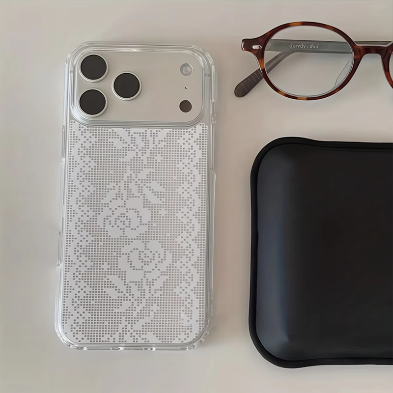 เคสโทรศัพท์มินิมอลลายกุหลาบลูก - Embroidery White บทวิจารณ์และราคา