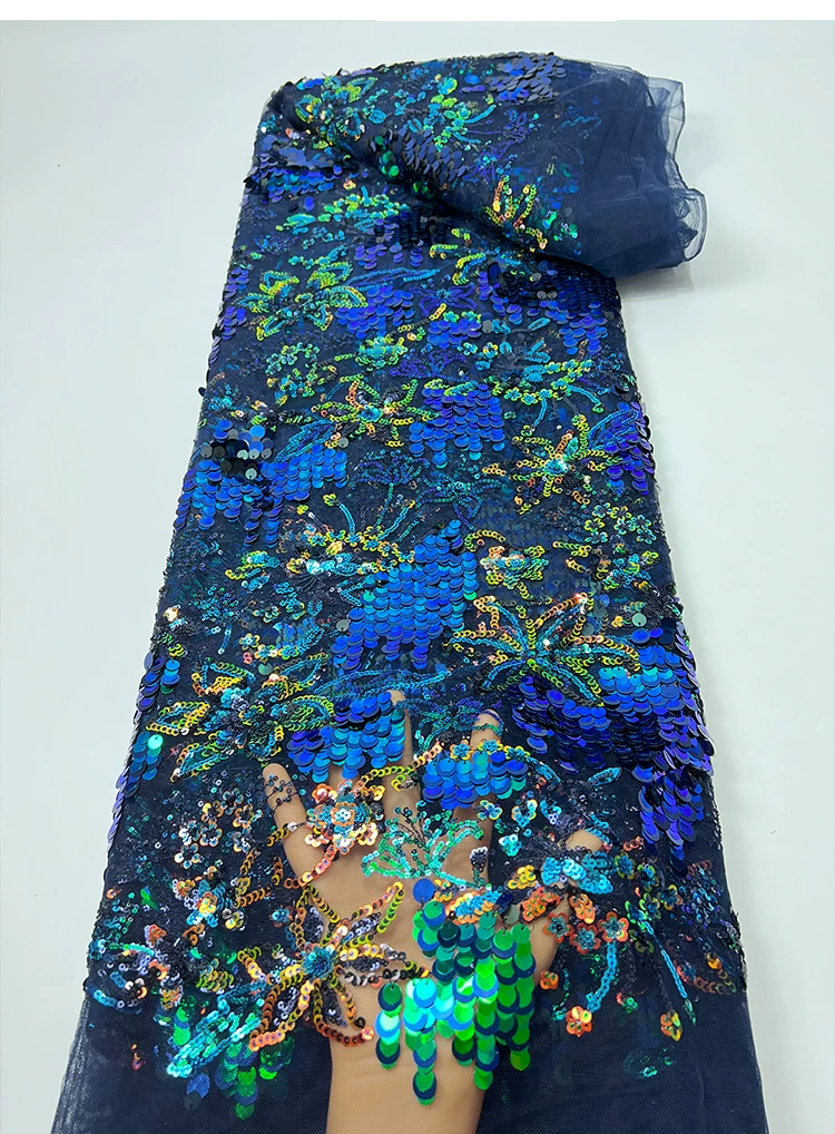 ผ้าตาข่ายปักลูกปัดลายดอกไม้ขนา - Embroidery Underlay บทวิจารณ์และราคา
