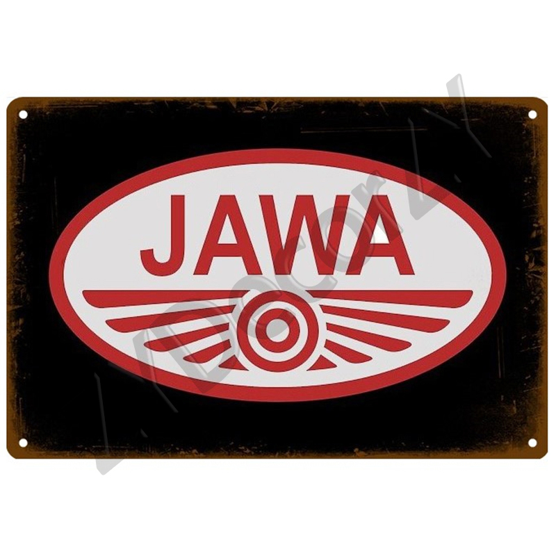 JAWA สําหรับโรงรถแผ่นโลหะป้ายโ - Embroidery Workshop บทวิจารณ์และราคา