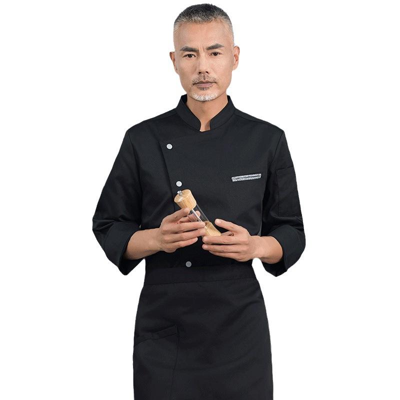เสื้อเชฟแขนยาวระบายอากาศสำหรับ - Embroidery Kitchen บทวิจารณ์และราคา