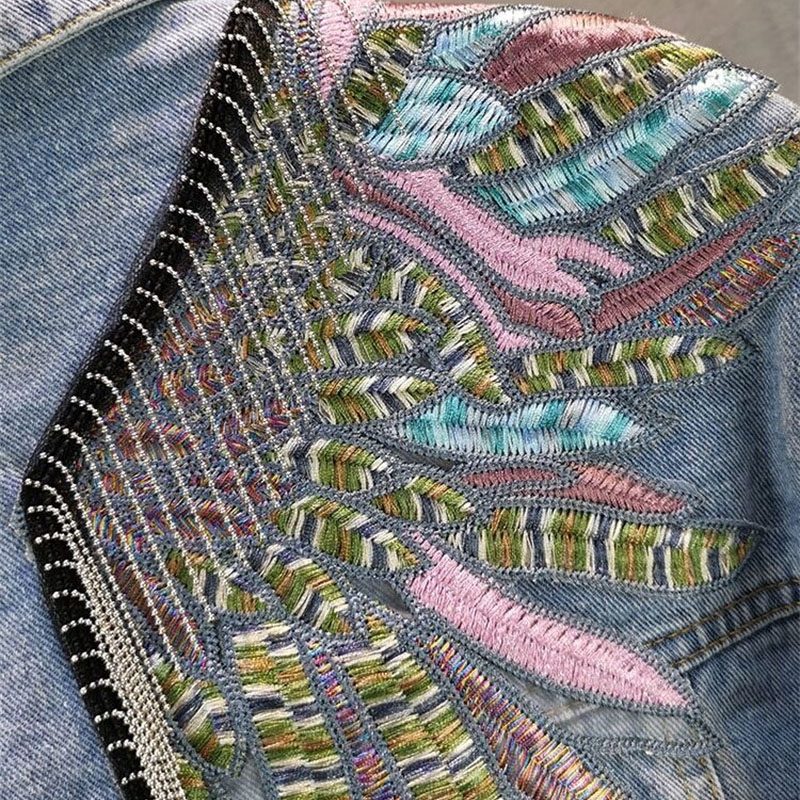 แฟชั่นฤดูใบไม้ร่วงใหม่ปี 2026  - Embroidery Jeans บทวิจารณ์และราคา