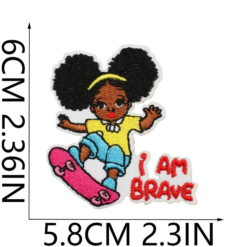 สีดําน่ารักสาวเด็กวันประกาศอิส - Embroidery On Black Shirt บทวิจารณ์และราคา