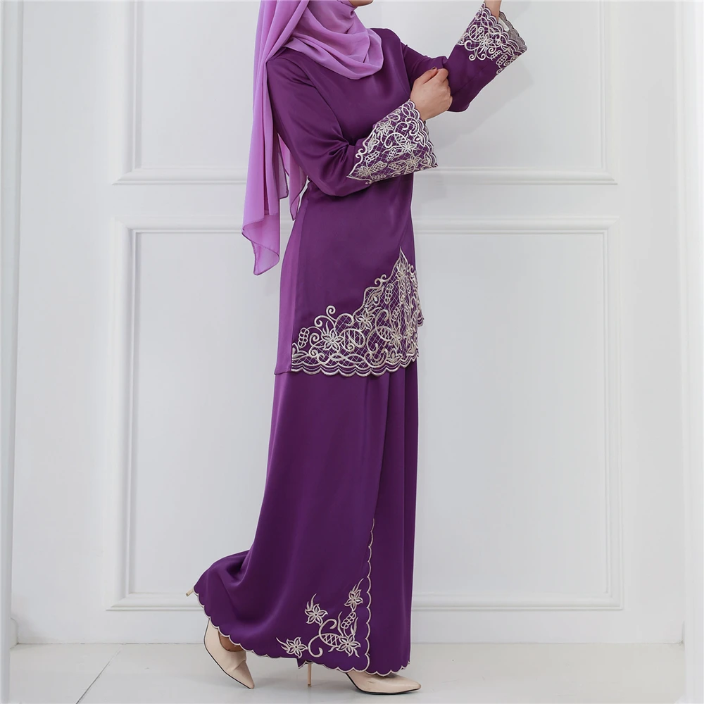 ชุดอาบายะปักลายสำหรับวันอีด ชุ - Embroidery Kaftan บทวิจารณ์และราคา