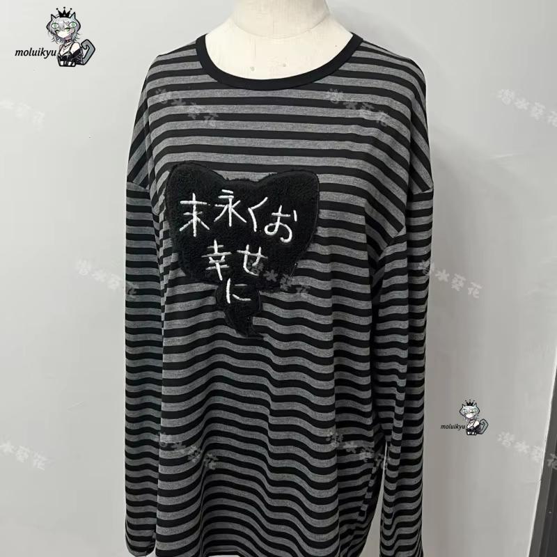 เสื้อยืดแขนยาวคอกลมสไตล์อเมริก - Embroidery Design Free บทวิจารณ์และราคา