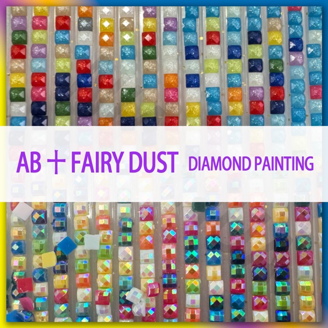AB แฟรี่ดัสต์ โมเสกเพชร DIY ลา - Embroidery Daisy Flower บทวิจารณ์และราคา