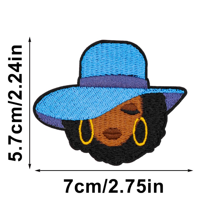 สีดําสาว Magic Cool Face ผู้หญ - Embroidery On Black Shirt บทวิจารณ์และราคา