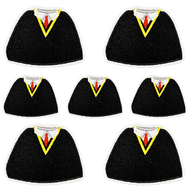 10 ชิ้น/ล็อตสีดําทอง Graduatio - Embroidery On Black Shirt บทวิจารณ์และราคา
