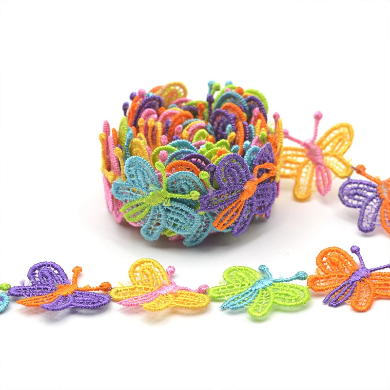 15 หลาที่มีสีสัน Daisy ดอกไม้เ - Embroidery Daisy Flower บทวิจารณ์และราคา