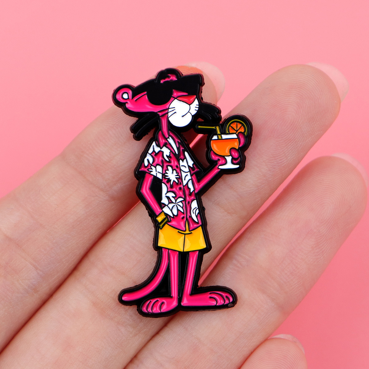 เข็มกลัดลายเสือดาวการ์ตูนน่ารั - Embroidery Garment บทวิจารณ์และราคา