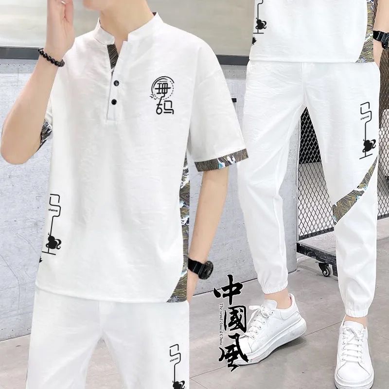 เสื้อยืดแขนสั้นผ้าไหมน้ำแข็งพิ - Embroidery Print บทวิจารณ์และราคา